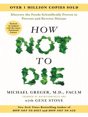 cover image of How Not to Die